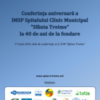 Conferința aniversară a IMSP SCM ”Sfânta Treime” la 40 de ani de la fondare