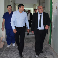 Vizita de lucru a șefului Direcției Sănătate a Consiliului Municipal Chișinău  Mihai Moldovanu la IMSP SCM „Sfânta Treime”