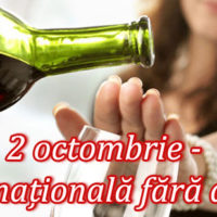 Ziua Națională fără alcool – 2 octombrie 2017