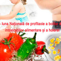 În perioada 01-31 mai – luna Națională de profilaxie a bolilor diareice acute, intoxicațiilor alimentare și a holerei