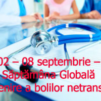 02 – 08 septembrie – Săptămâna Globală de  prevenire a bolilor netransmisibile