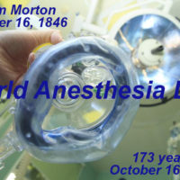 16 octombrie – Ziua Mondială a Anesteziei