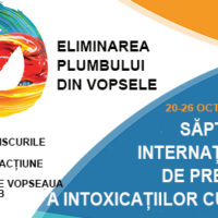 20 – 26 octombrie 2019 – Săptămâna Internațională de prevenire a intoxicațiilor cu plumb: ”Eliminarea plumbului din vopsele”
