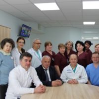 Благодарственное письмо профессору Георгию Ангеличу и отделению Септической хирургии