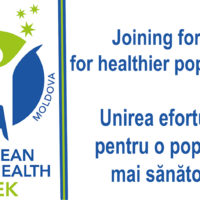 11-15 mai – Săptămâna Europeană a Sănătății Publice: „Unirea eforturilor pentru o populație mai sănătoasă”
