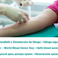 14 iunie – Ziua Mondială a Donatorilor de Sânge: „Sânge sigur salvează vieți”