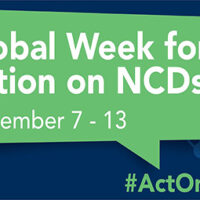 7-13 septembrie 2020 – Săptămâna Globală de acțiune pentru prevenirea bolilor netransmisibile. Sloganul: „Responsabilitatea”