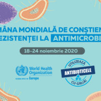 18–24 noiembrie – Săptămâna Mondială de Conștientizare a Rezistenței la Antimicrobiene: „Antimicrobienele: administrați cu grijă”
