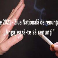 18 noiembrie 2021 – Ziua Națională de renunțare la fumat: „Angajează-te să renunți”