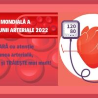 17 mai 2022 – Ziua mondială a hipertensiunii arteriale: „Măsoară cu atenție tensiunea arterială, controleaz-o și trăiește mai mult!”