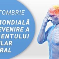 29 octombrie 2024 – Ziua mondială a accidentului vascular cerebral