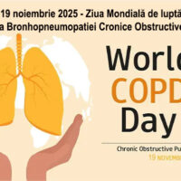 19 noiembrie 2025 – Ziua Mondială de luptă împotriva Bronhopneumopatiei Cronice Obstructive (BPOC): ”Dificultăți de respirație, gândiți-vă la BPOC”
