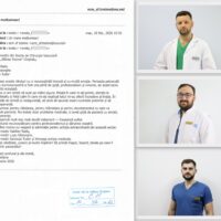 Благодарственное письмо команде МКБ ”Sfânta Treime”