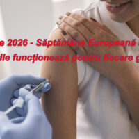 19-25 aprilie 2026 – Săptămâna Europeană a Imunizării: “Vaccinurile funcționează pentru fiecare generație”